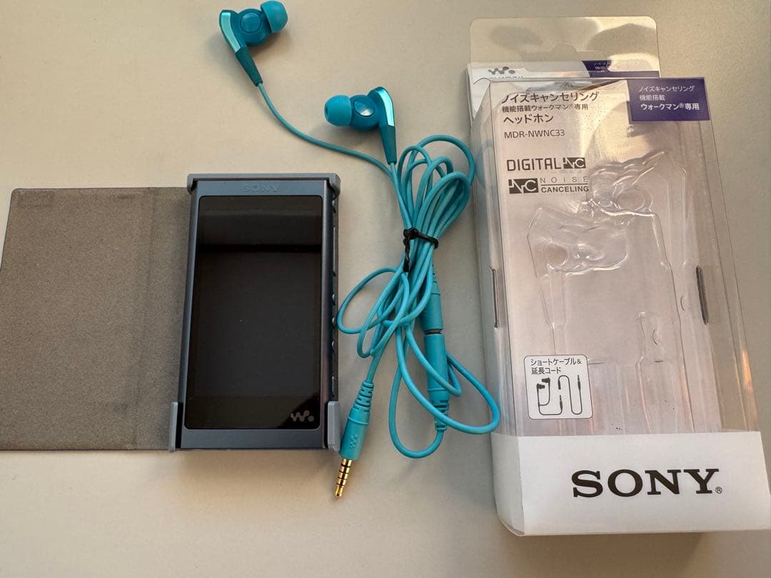 SONY WALKMAN NW-A55 & MDR-NWNC33 イヤホンセット