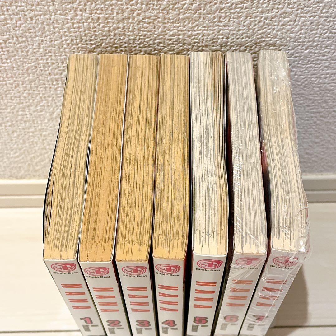 NANA　矢沢あい　英語版　洋書　１〜７巻　セット