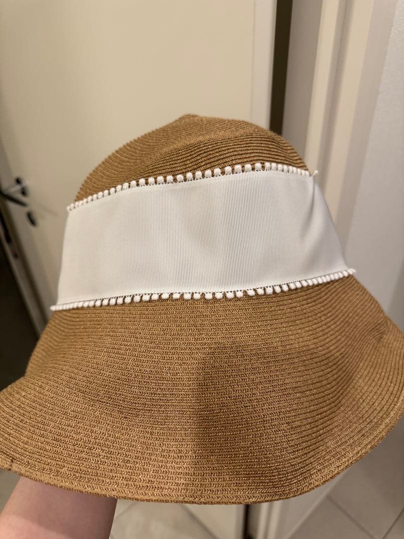 アシーナニューヨーク　白レース蝶々