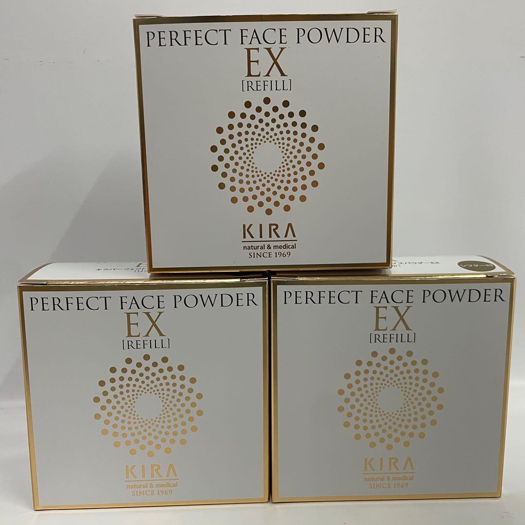 KIRA パーフェクトフェイスパウダー リフィル オークル65 21g 3個