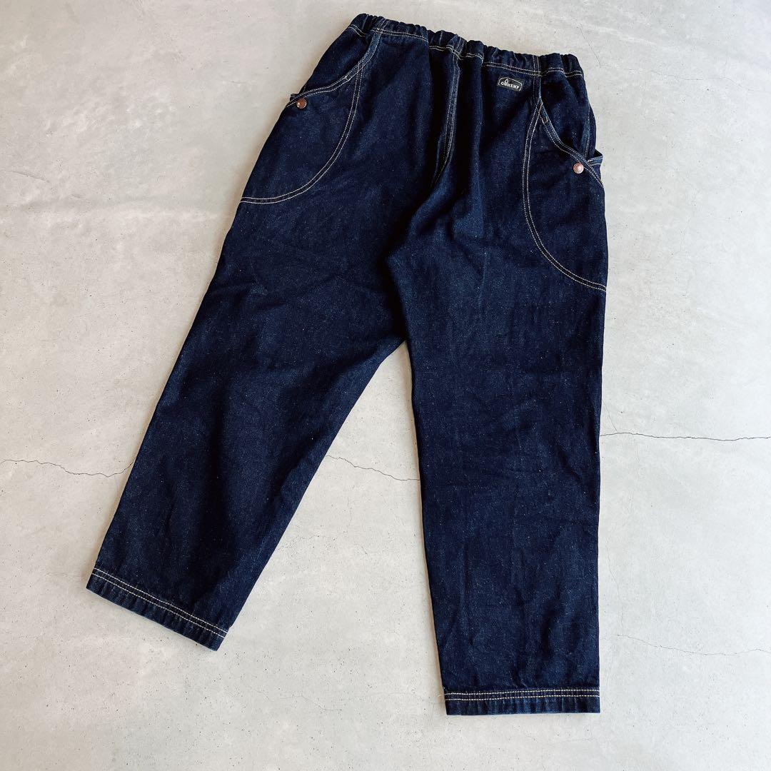 極美品 GO HEMP HIGH EXPLORER パンツ 濃藍 Ｓ　インディゴ