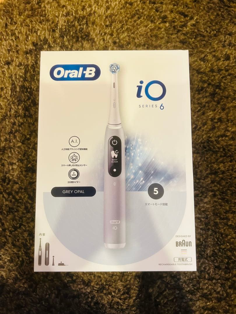 【Oral-B iO Series 6】ブラウン IOM62J61KGR-W
