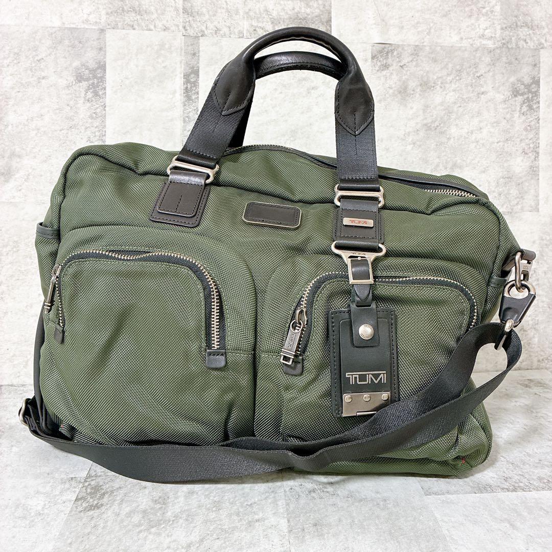 TUMI トゥミ ビジネスバッグ 2way キャンバス bravo alpha