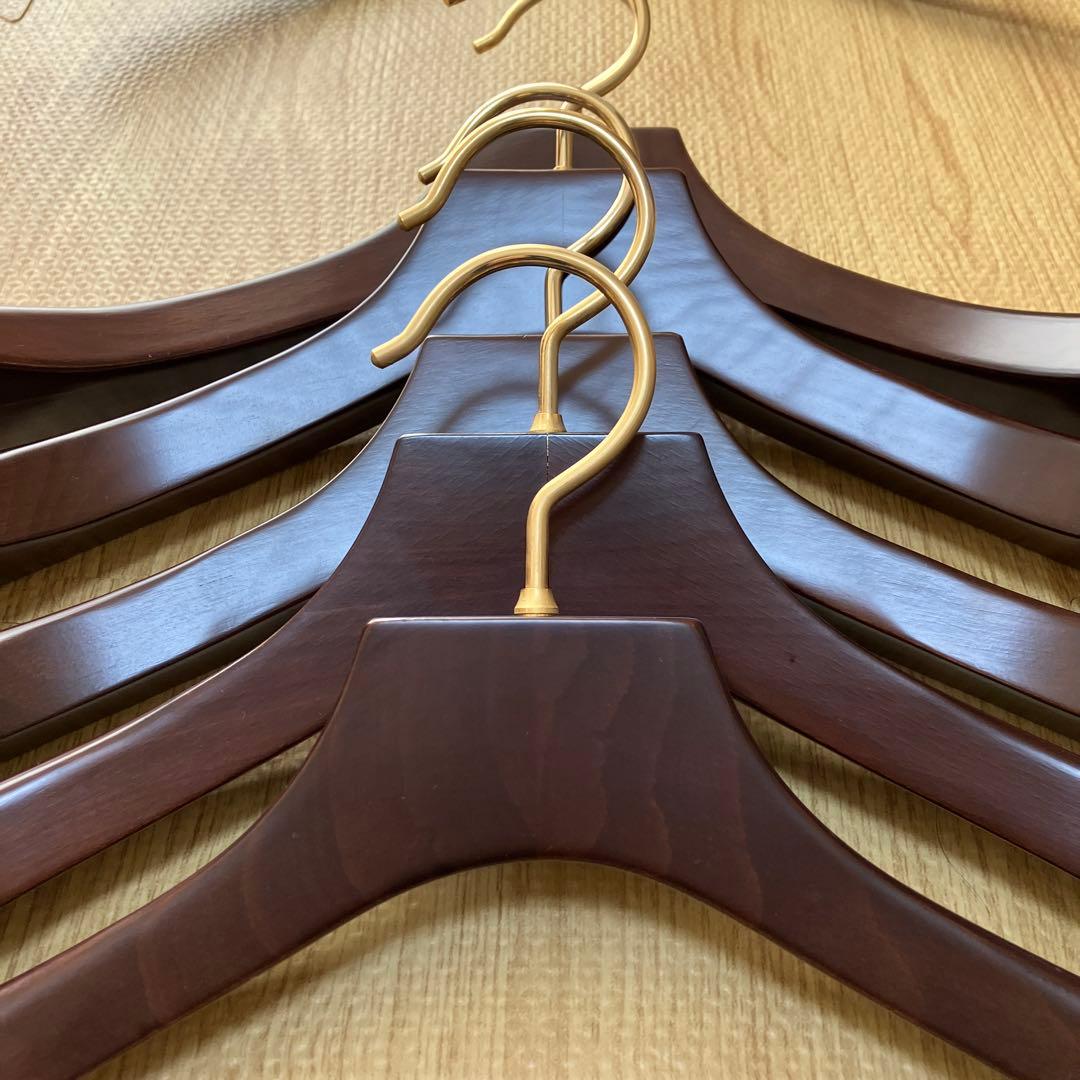 ナカタハンガー6本　中田ハンガー　スーツハンガー コート　シャツ　AUT-05N