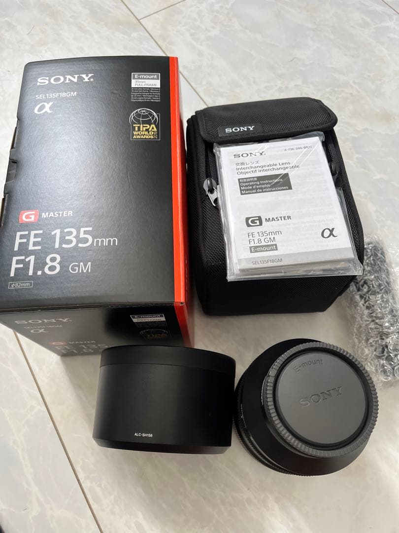 【美品】SONY FE 135mm F1.8 GM レンズ（70）