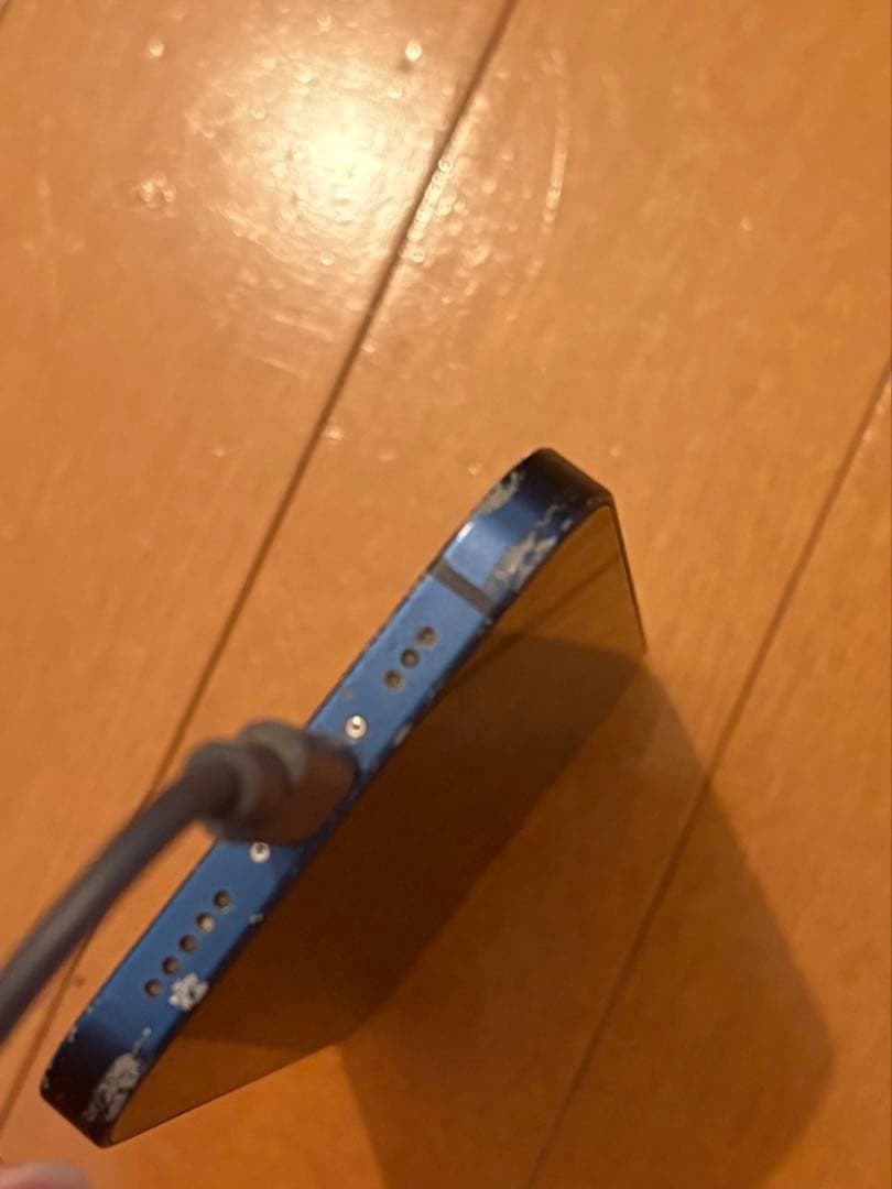 Apple iPhone 12 本体 ブルー　128GB SIMフリー画面割れ無