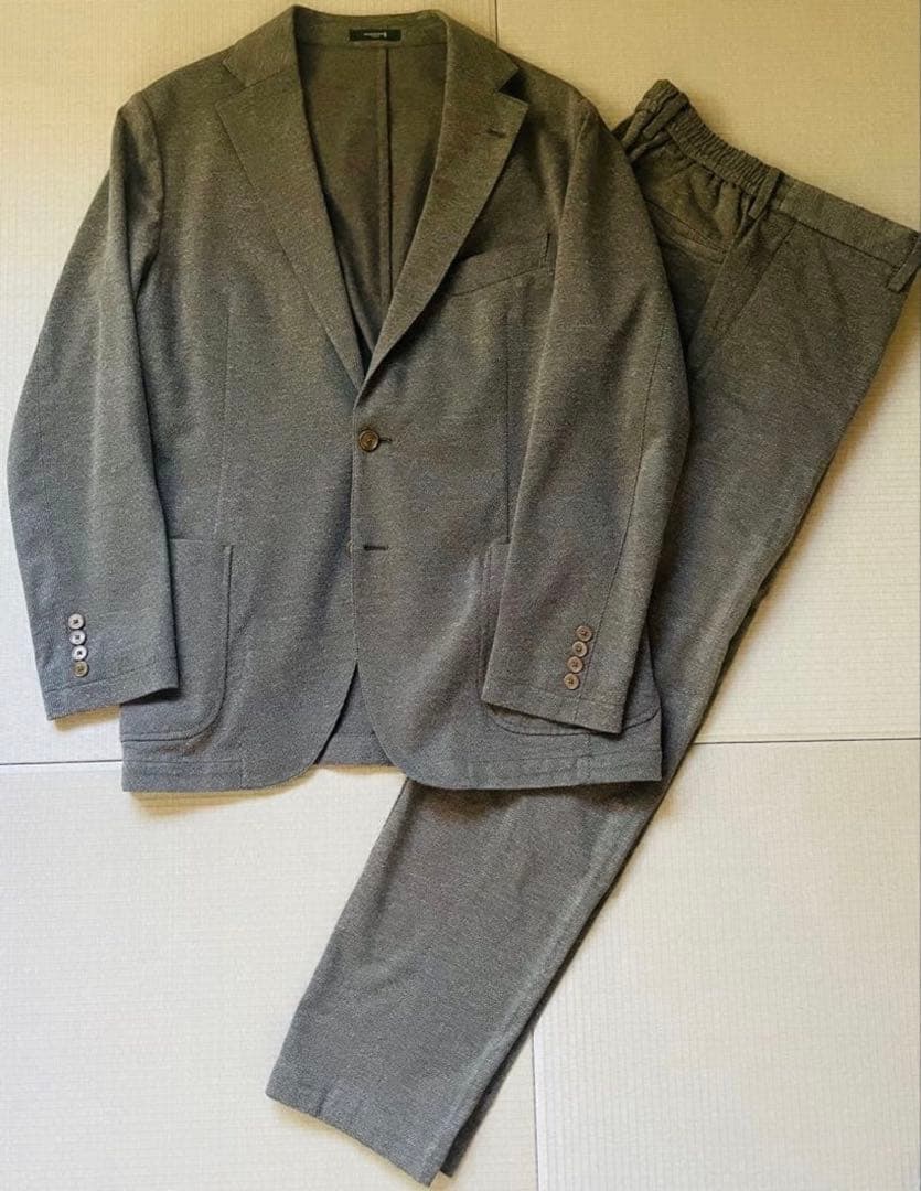 マッキントッシュ ロンドン スーツ ジャケット パンツ ブラウンL