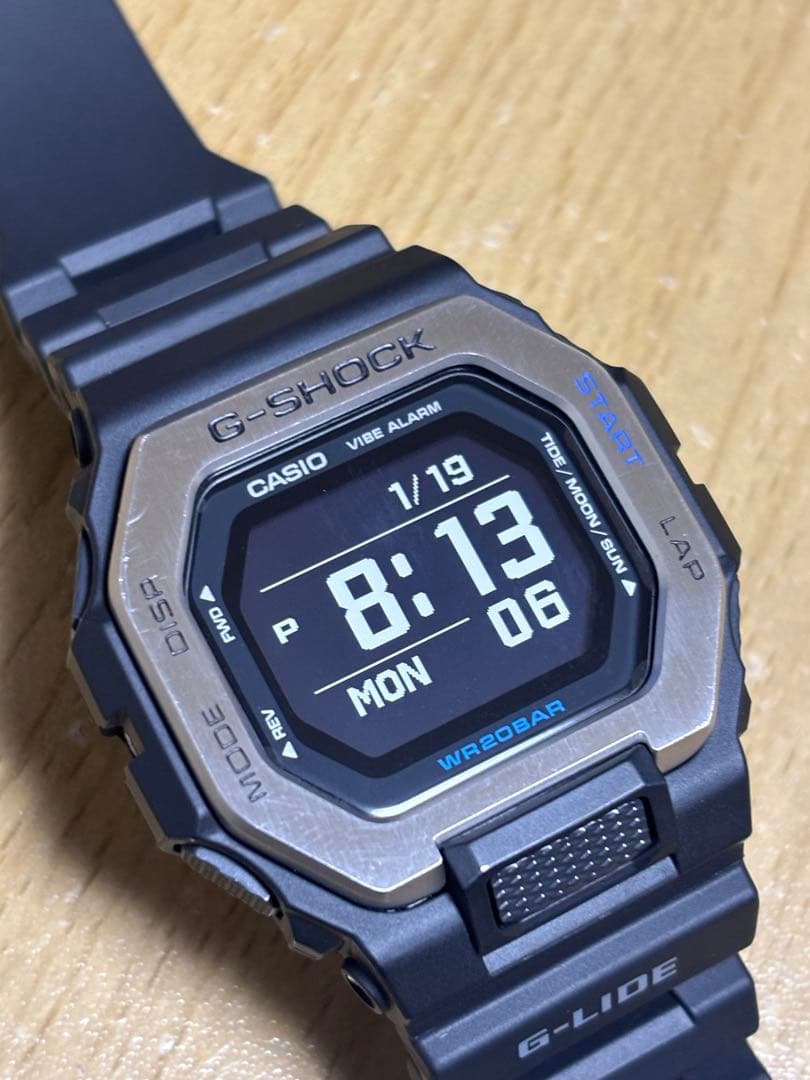 CASIO GBX-100-1JF タイドグラフ