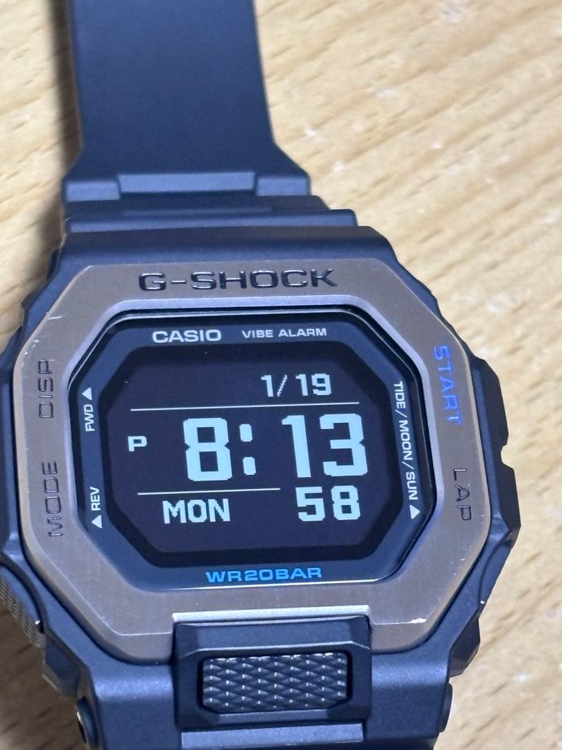 CASIO GBX-100-1JF タイドグラフ