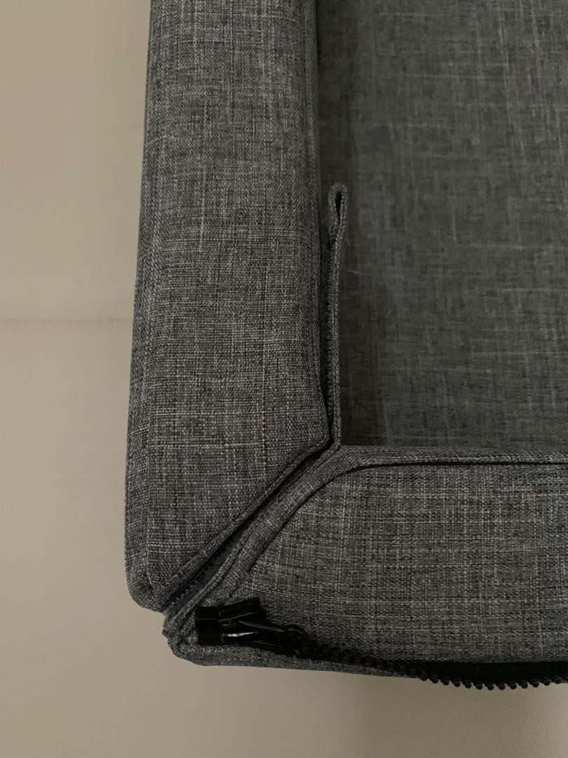 【美品】ファルスカ　コンパクトベッドFree メランジグレー