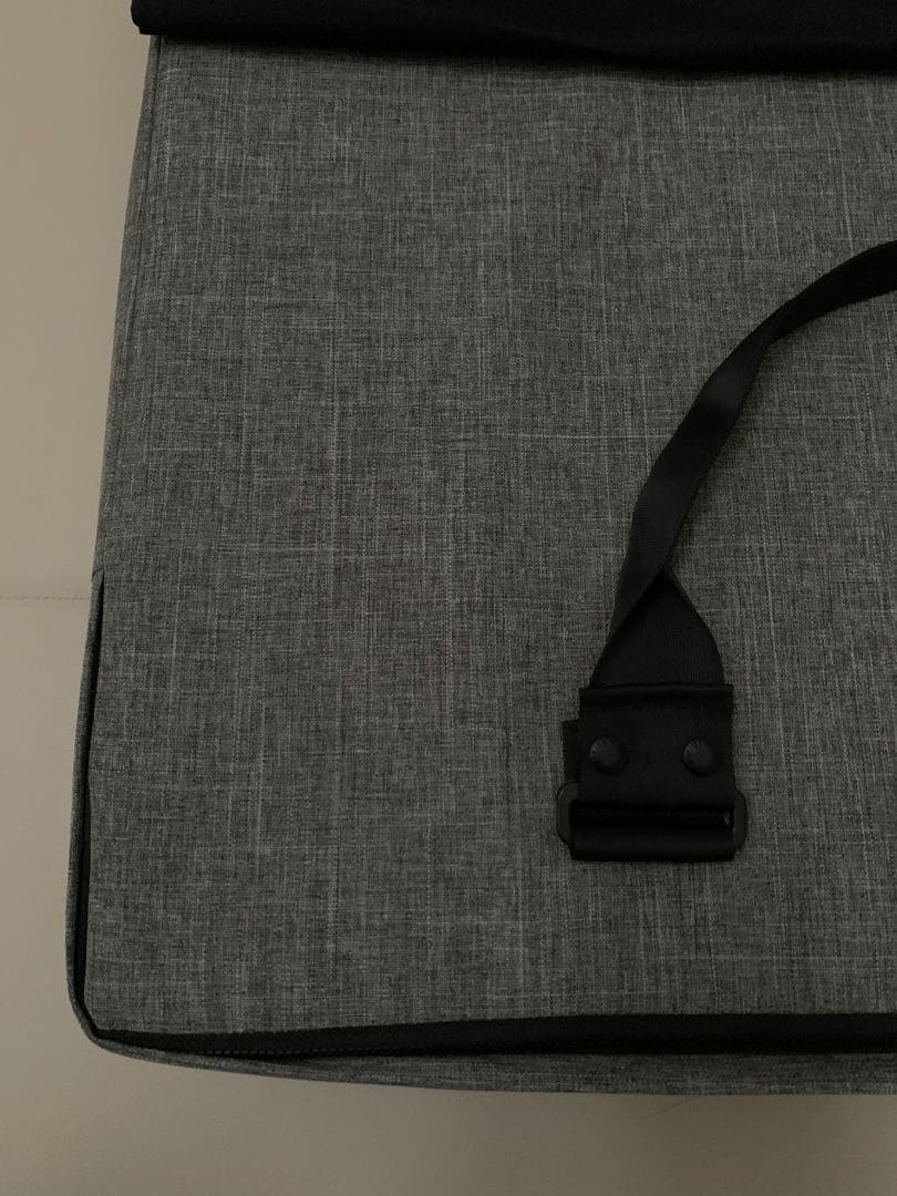 【美品】ファルスカ　コンパクトベッドFree メランジグレー