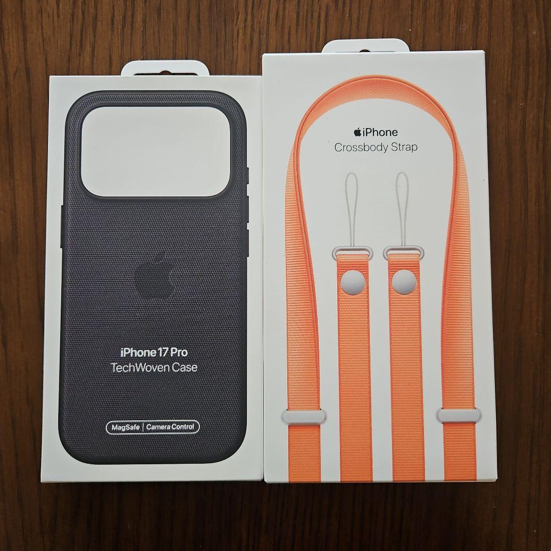 iPhone 17 Pro TechWovenケースとストラップセット　未開封