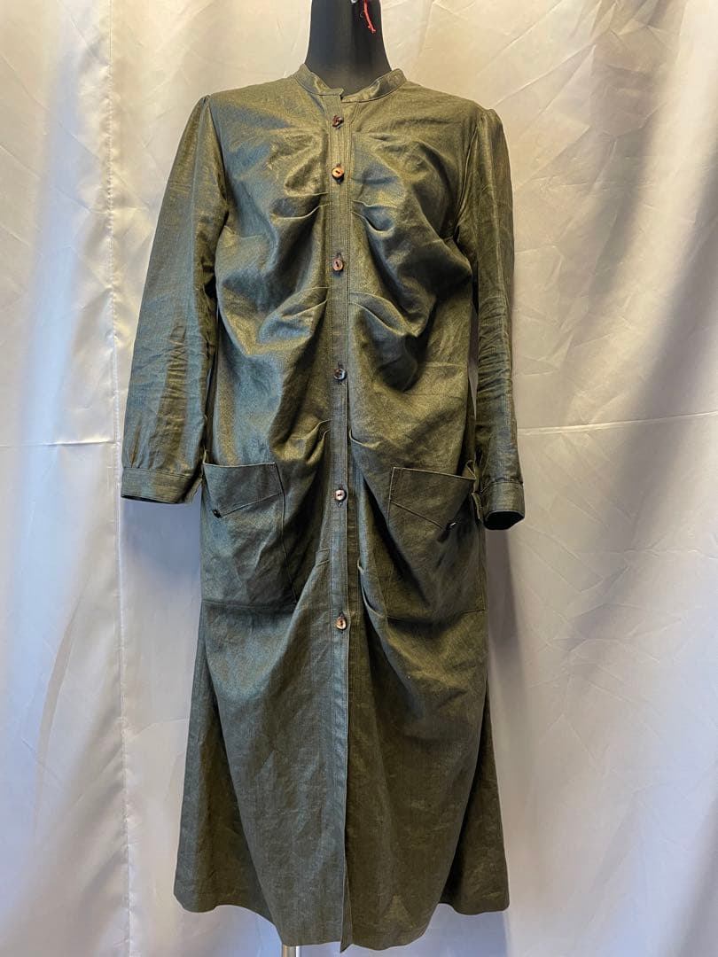 (57)✝更に値下げしました‼️（大幅値下げ‼️）カーキーワンピース