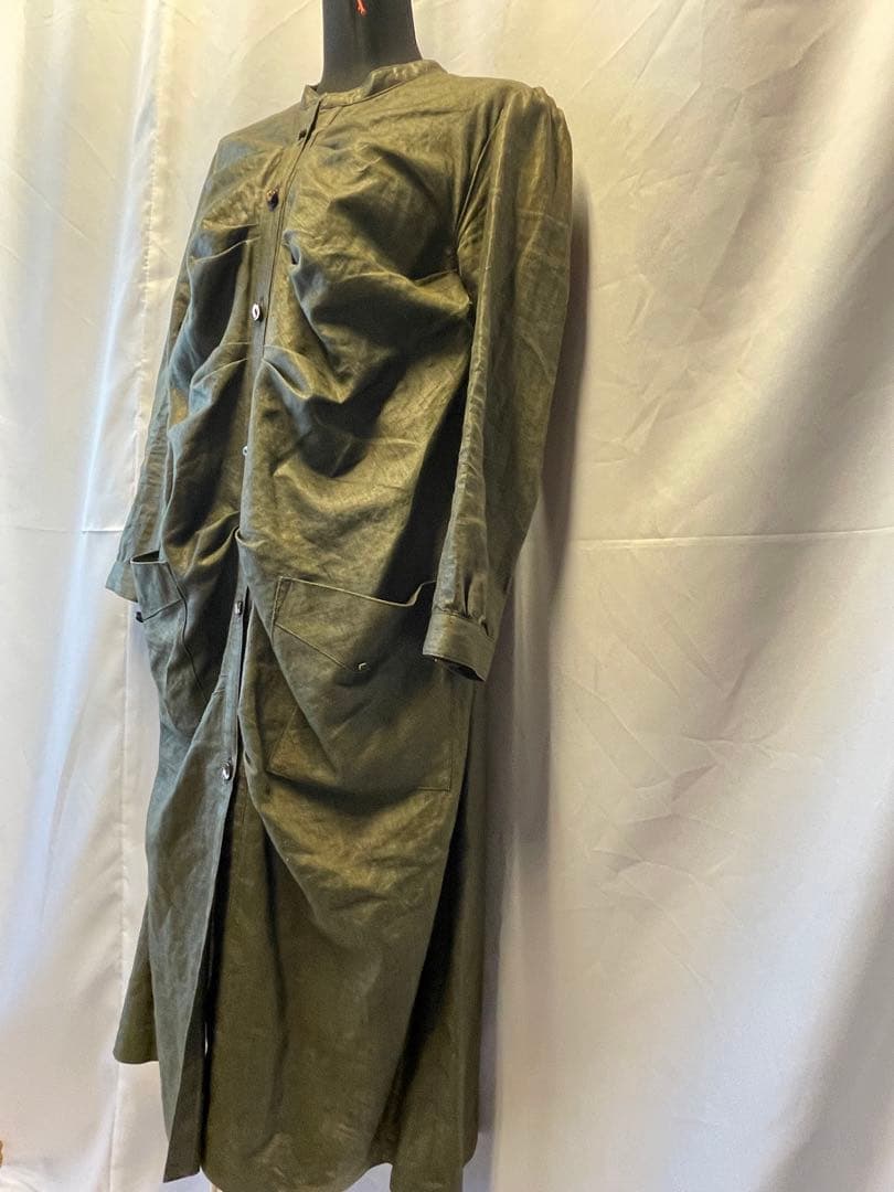 (57)✝更に値下げしました‼️（大幅値下げ‼️）カーキーワンピース