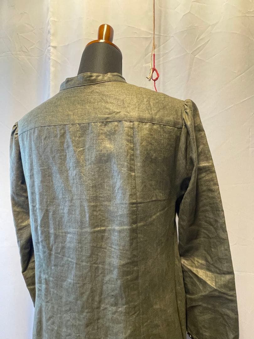 (57)✝更に値下げしました‼️（大幅値下げ‼️）カーキーワンピース