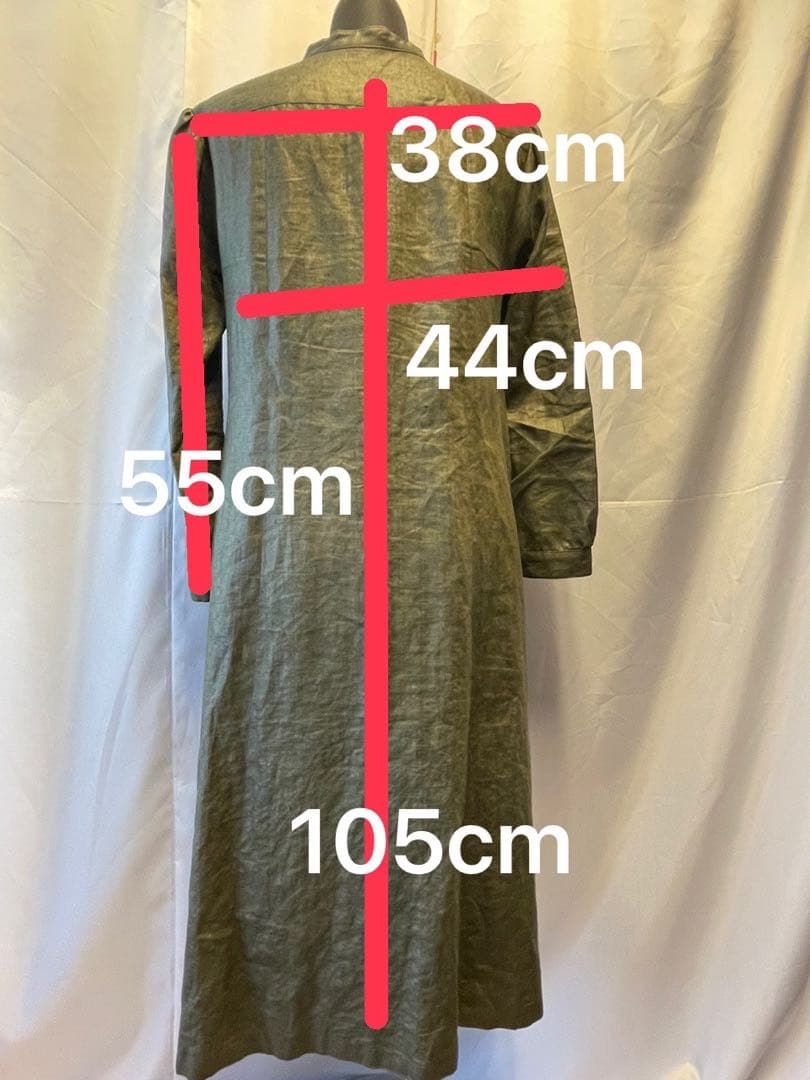 (57)✝更に値下げしました‼️（大幅値下げ‼️）カーキーワンピース