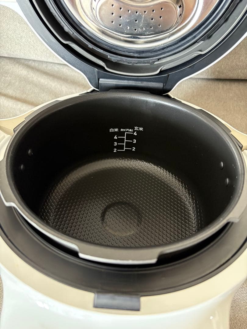 お値下げ中！tfalティファール クックフォーミータッチ ホワイト 3L