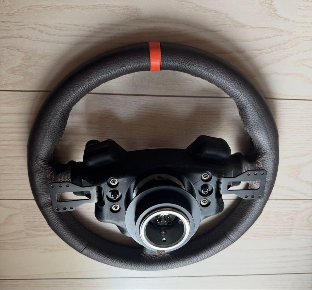 ★最終値下げ　FANATEC ポルシェ 918 レザー ステアリング 現状品