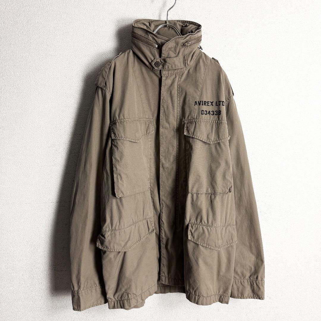 激レアデザイン　アヴィレックス　ミリタリージャケット　ブルゾン