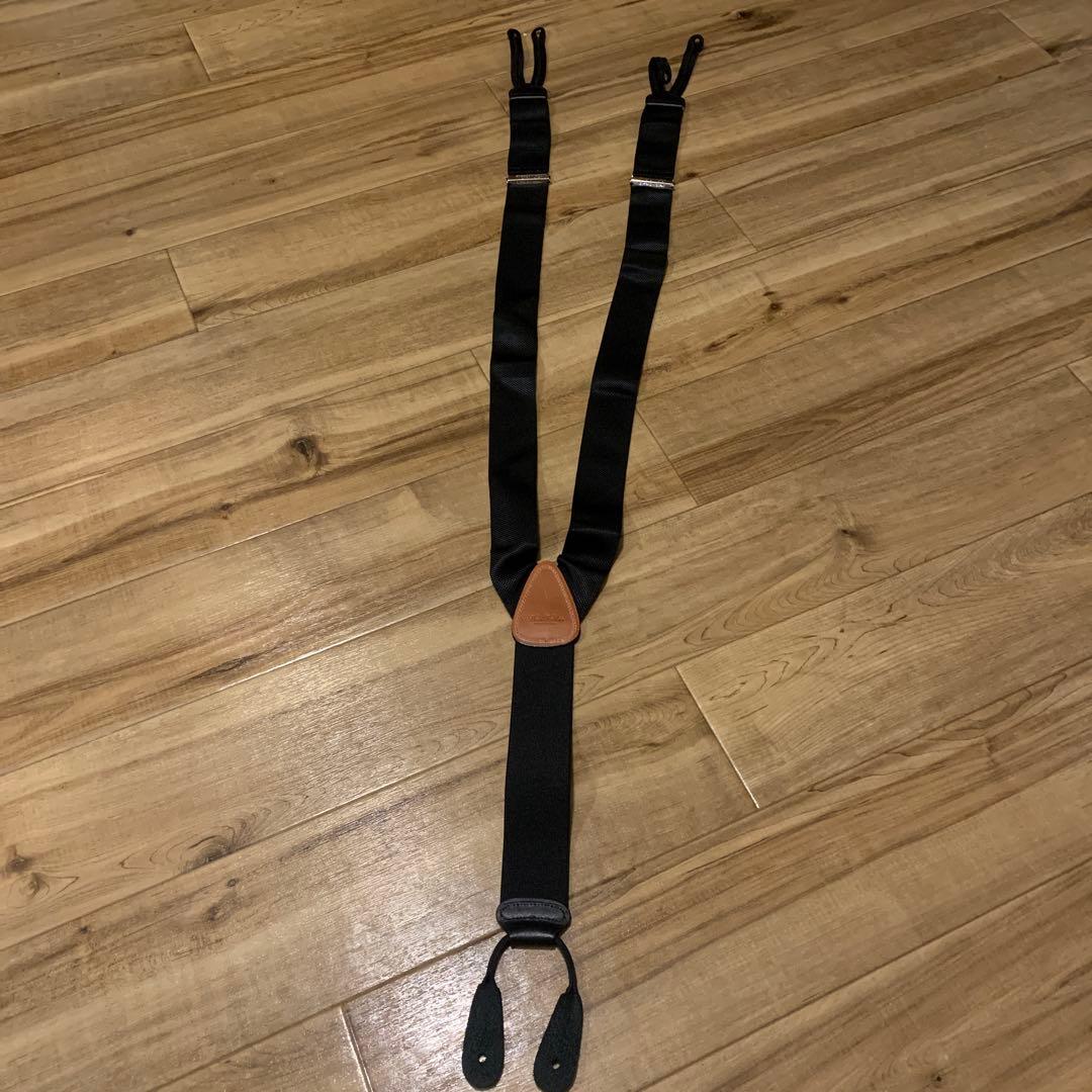 Brooks Brothers ブルックス　サスペンダー　黒　タキシード　スーツ
