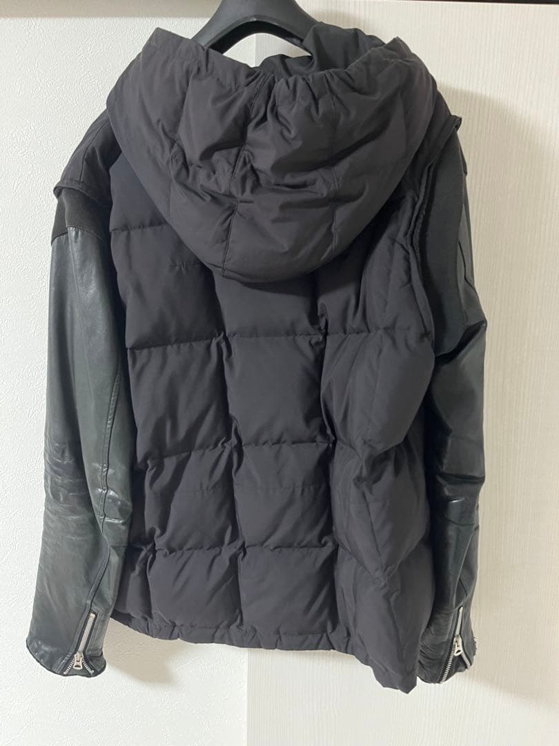 undercoverism アンダーカバー06aw 袖レザーダウン サイズ3