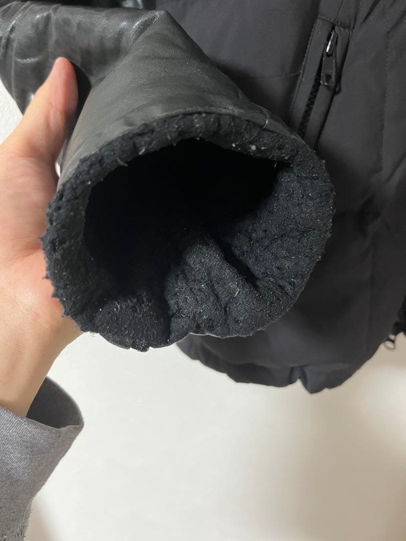 undercoverism アンダーカバー06aw 袖レザーダウン サイズ3