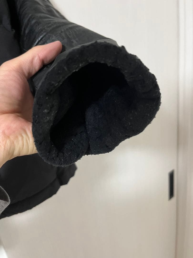 undercoverism アンダーカバー06aw 袖レザーダウン サイズ3