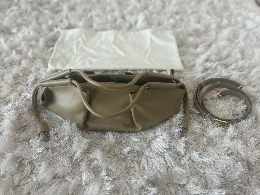 LOEWE PASEO SMALL BAG CLAY GREEN 未使用