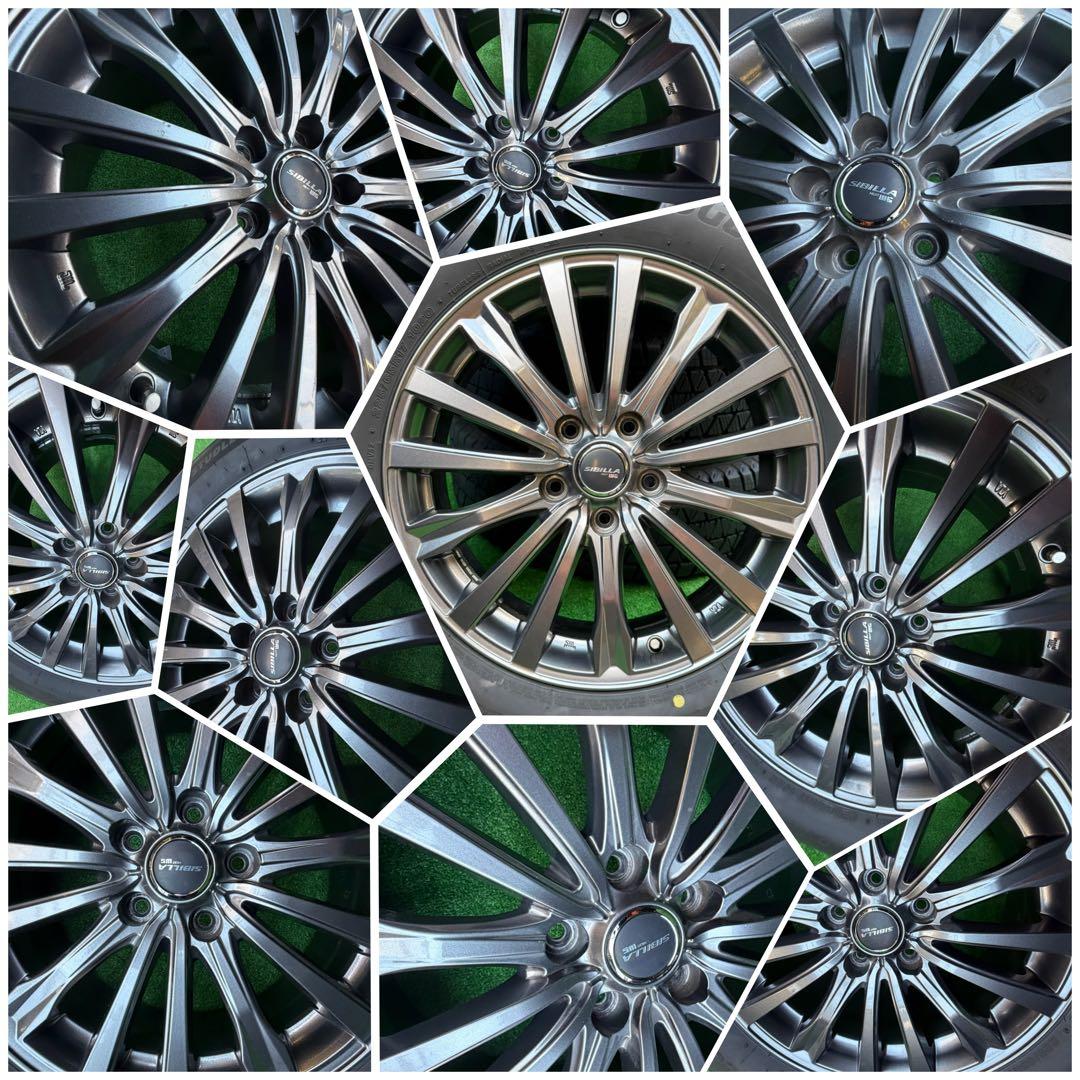 送料込24年製225/65R17ブリヂストンBLIZZAK VRX2ホイール5穴