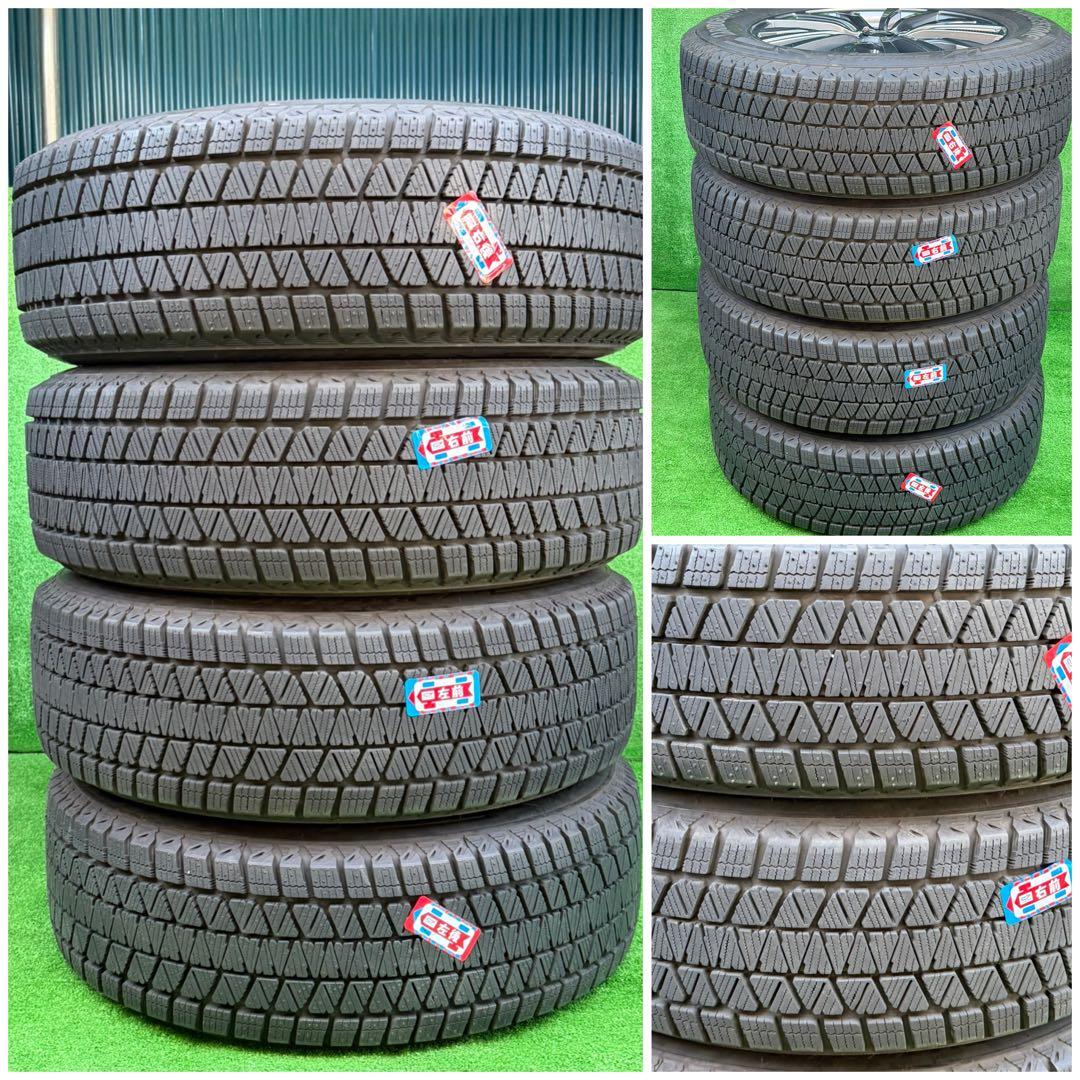 送料込24年製225/65R17ブリヂストンBLIZZAK VRX2ホイール5穴
