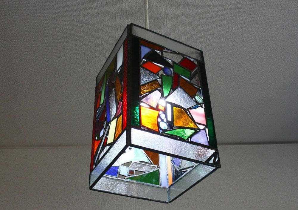 ステンドグラスのダウンライト