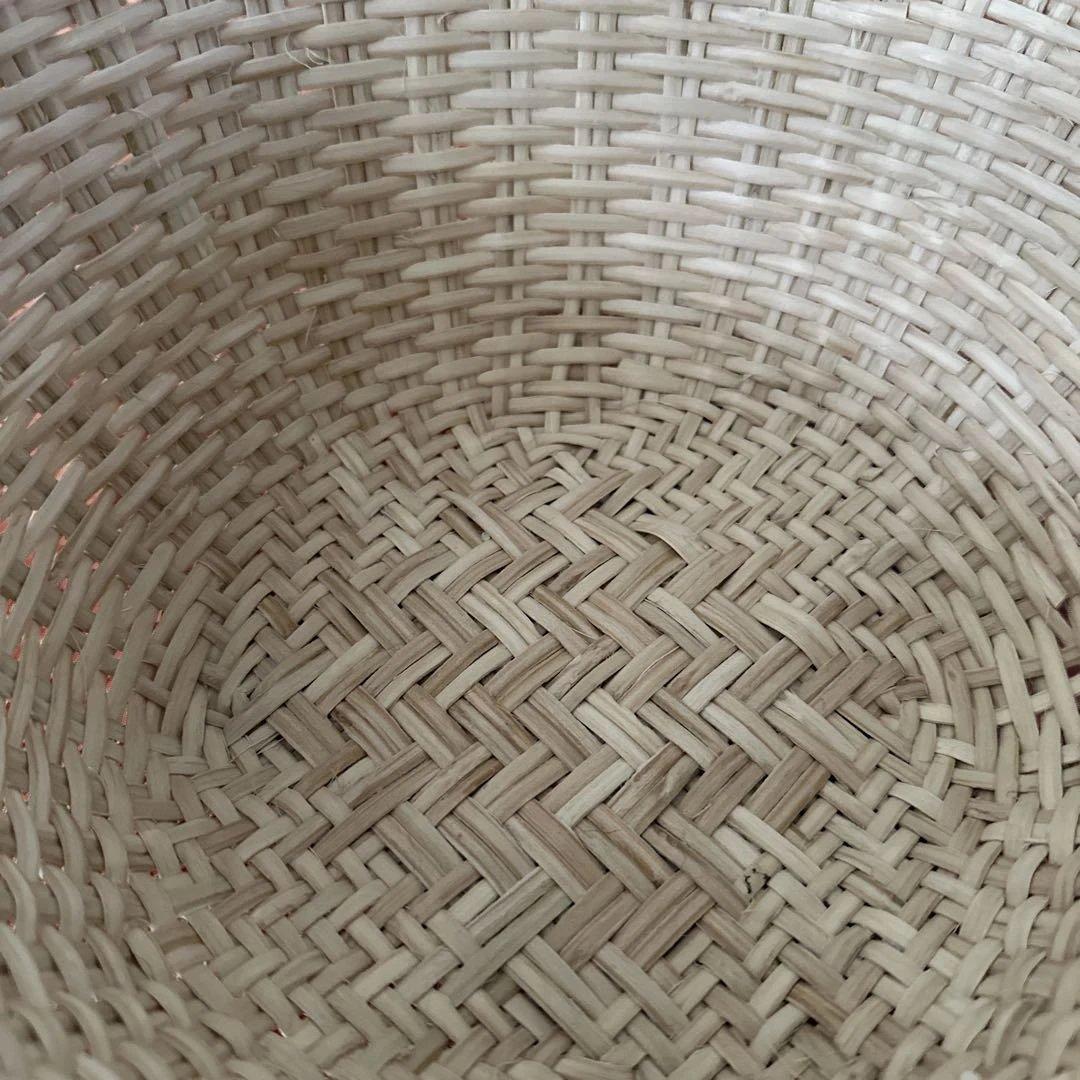 奥会津　編み組細工マタタビ　米とぎ またたびざる