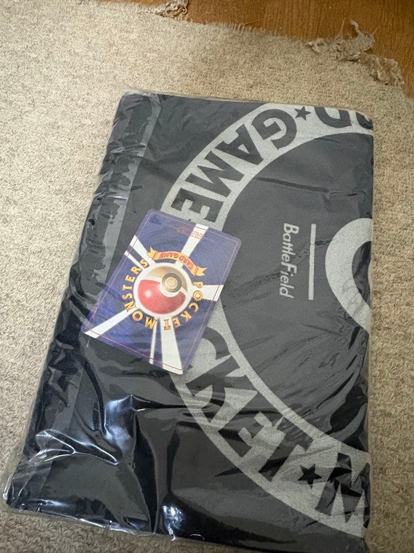 ポケモンカードゲーム 旧裏 公式プレイマット 黒 ブラック 未開封 18枚セット