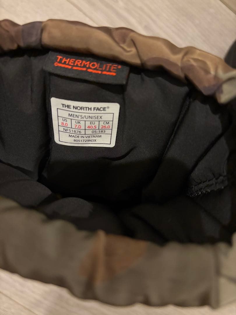 THE NORTH FACE カモフラージュブーツ 26センチ