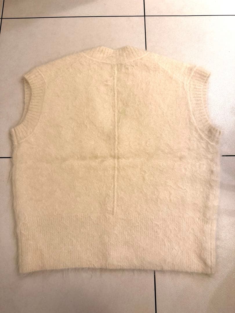 adam et rope アルパカニットベスト