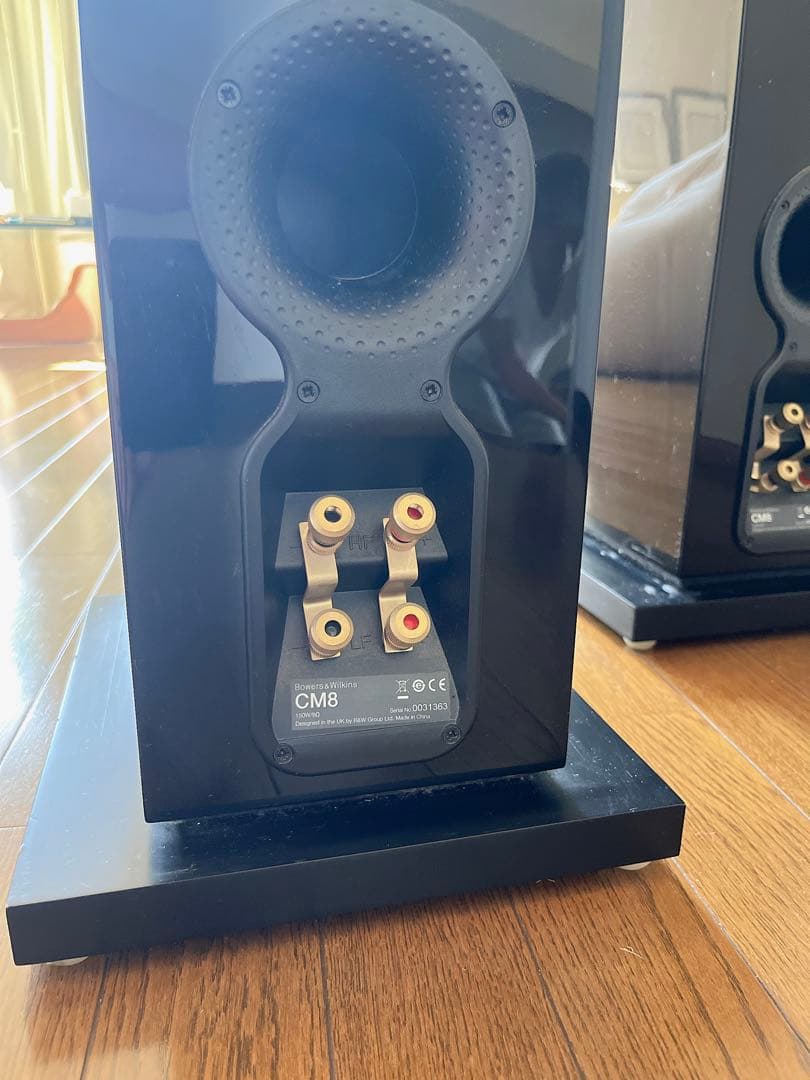 【超美品】Bowers&Wilkins CM8 ペア ピアノブラック（中古）