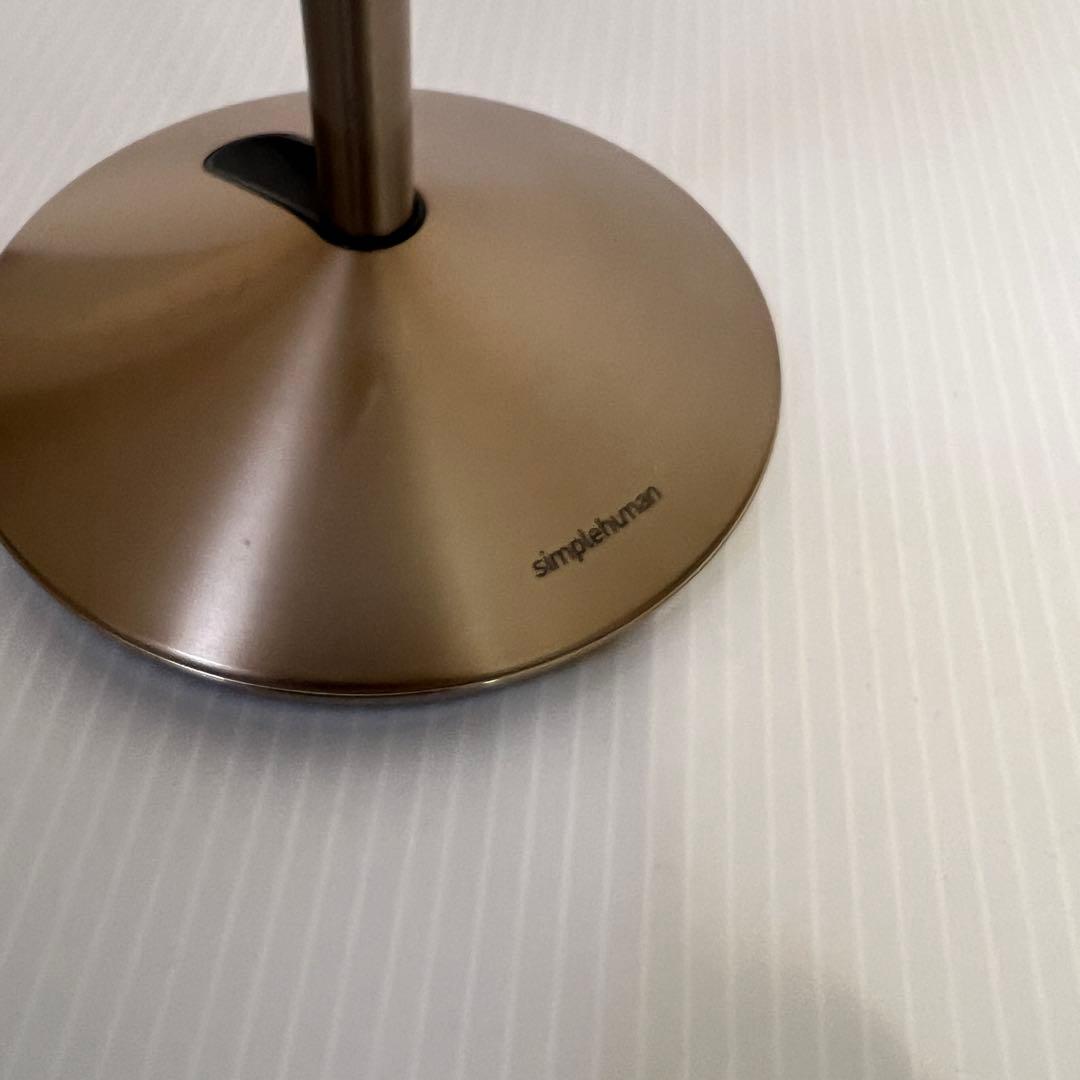 女優ミラー・鏡　simplehuman スタンドミラー ST3010 ゴールド
