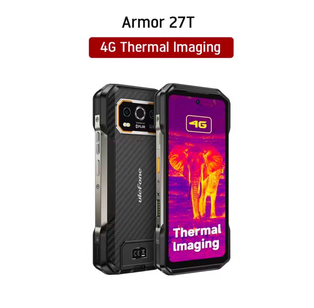 【新品未開封】Ulefone Armor 27T 4Gサーマルイメージングスマホ