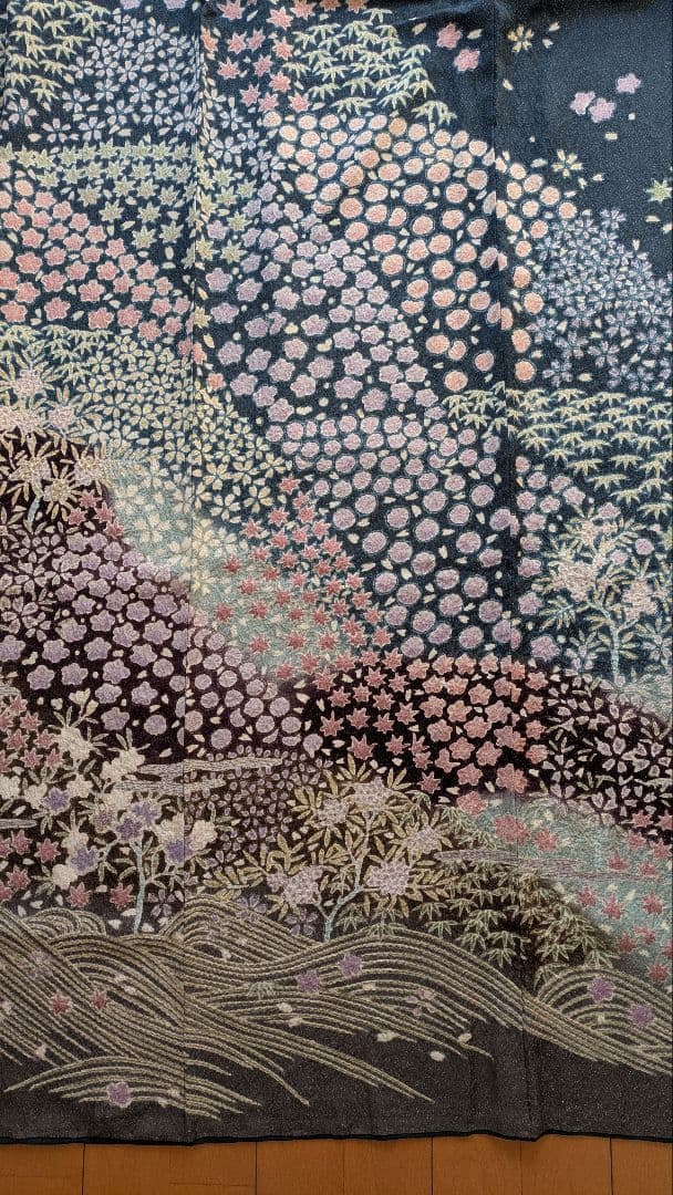 プロフ必読☆朧染め☆銀通し