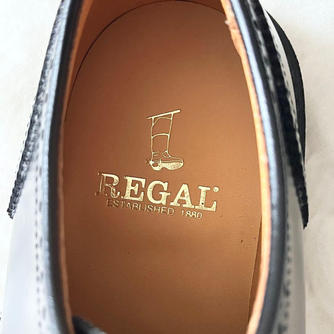 未使用✨REGAL リーガル ビジネスシューズ ウィングチップ ブラック