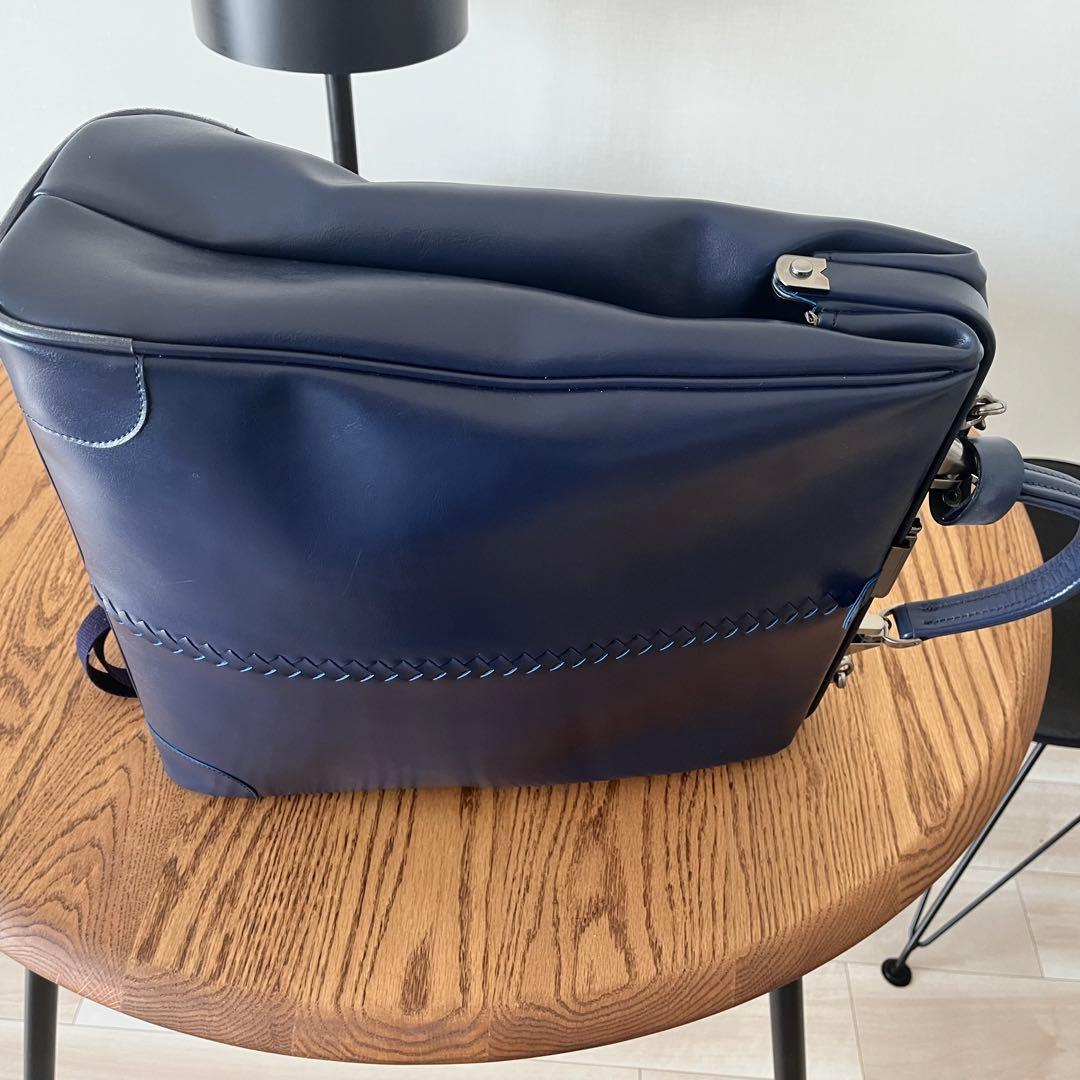 【美品・大容量】YOUTA ダレスバッグ　リュック バックパックXL ネイビー