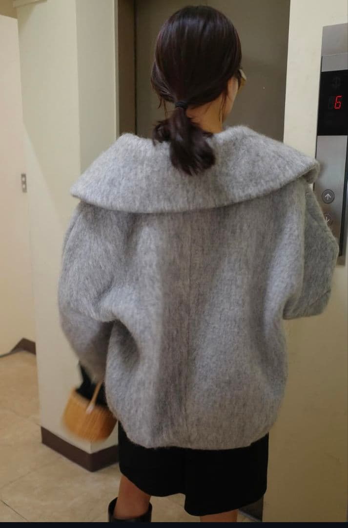 bow.a シャギーコート☆美品