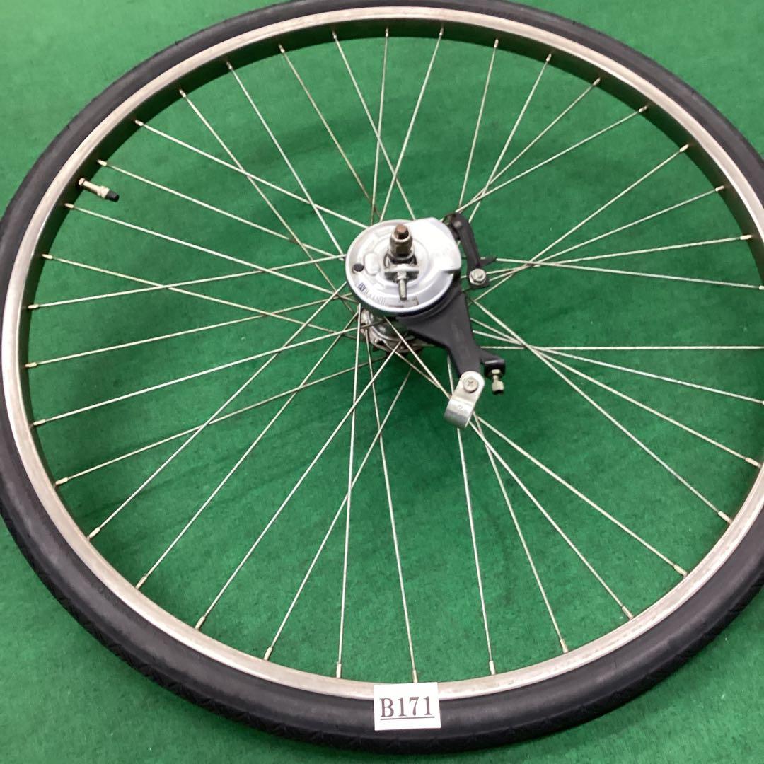 ステンレスリム　後輪 26インチ 内装3段 ローラーブレーキ 電動アシスト自転車