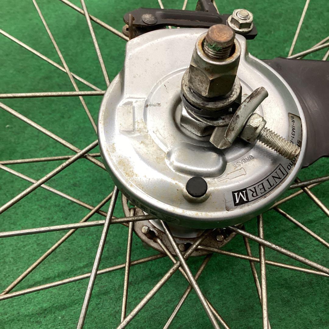 ステンレスリム　後輪 26インチ 内装3段 ローラーブレーキ 電動アシスト自転車