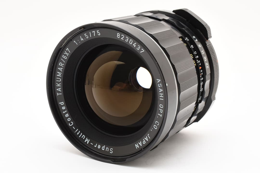 分解清掃 Pentax TAKUMAR 6×7 75mm F4.5 #8448