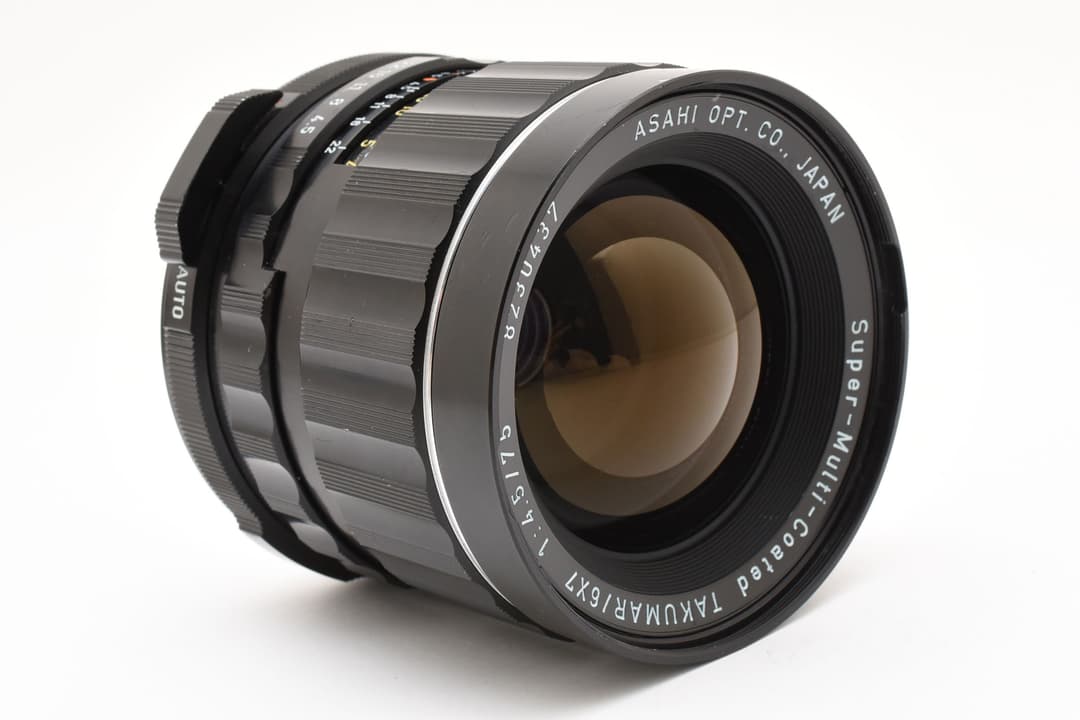 分解清掃 Pentax TAKUMAR 6×7 75mm F4.5 #8448