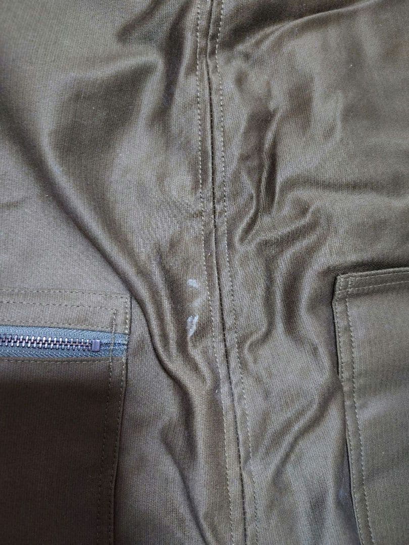 アンクラウド　UNCROWD オーバーオール　 Lサイズ オリーブ