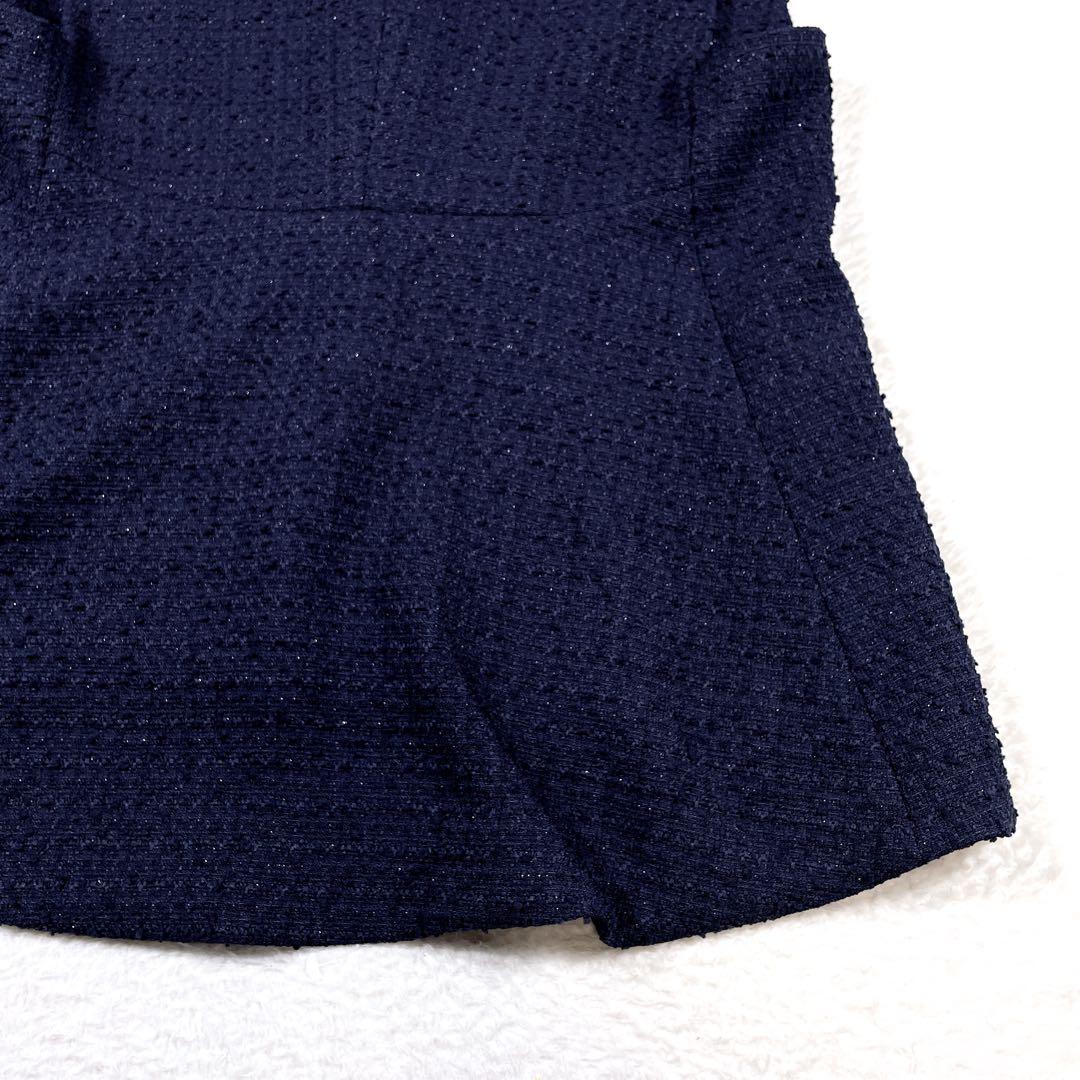 PLST 2025年 ツイードペプラムジレ ベスト ツイード S 完売 人気