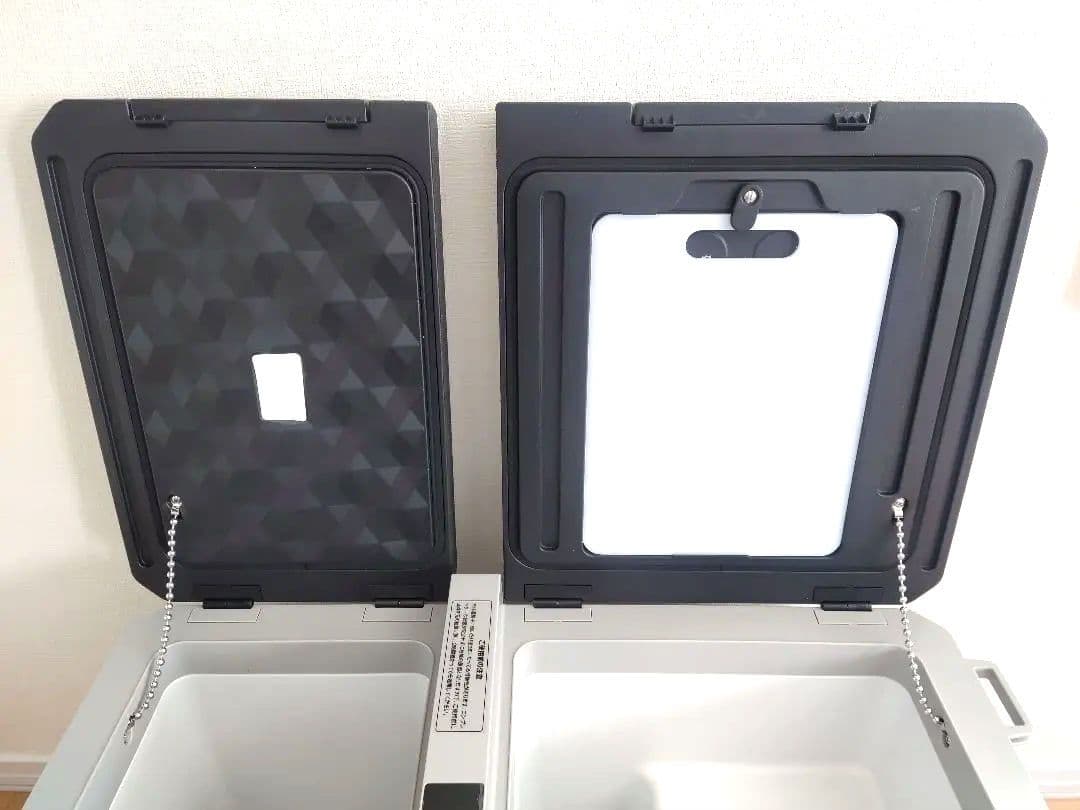 ポータブル冷蔵庫 車載冷蔵庫 2室 42L 冷凍庫 -20~10度 AC/DC