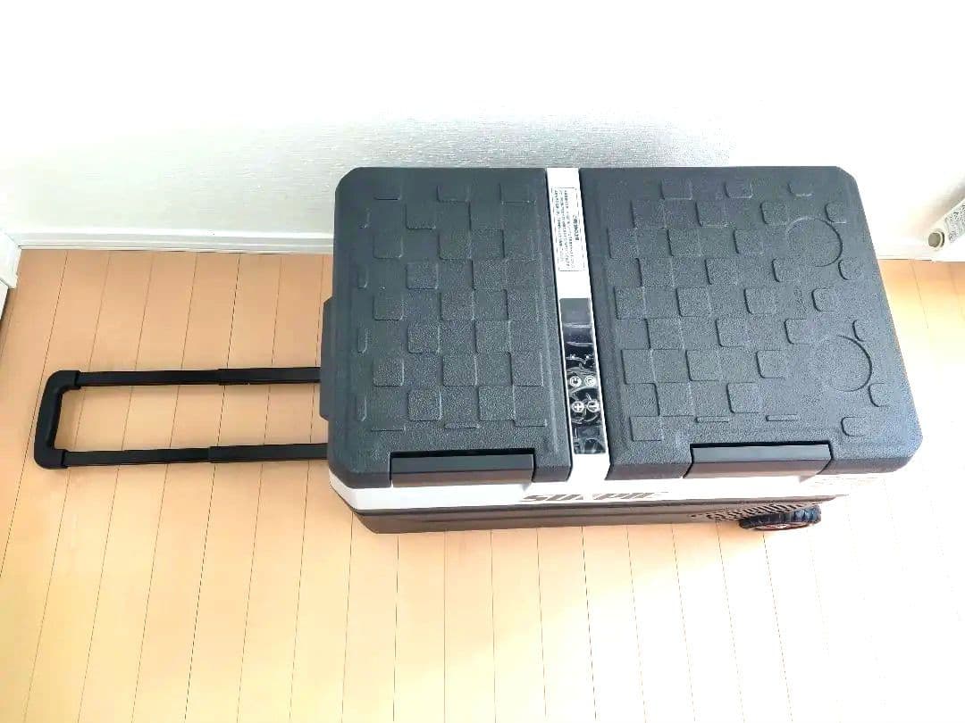 ポータブル冷蔵庫 車載冷蔵庫 2室 42L 冷凍庫 -20~10度 AC/DC